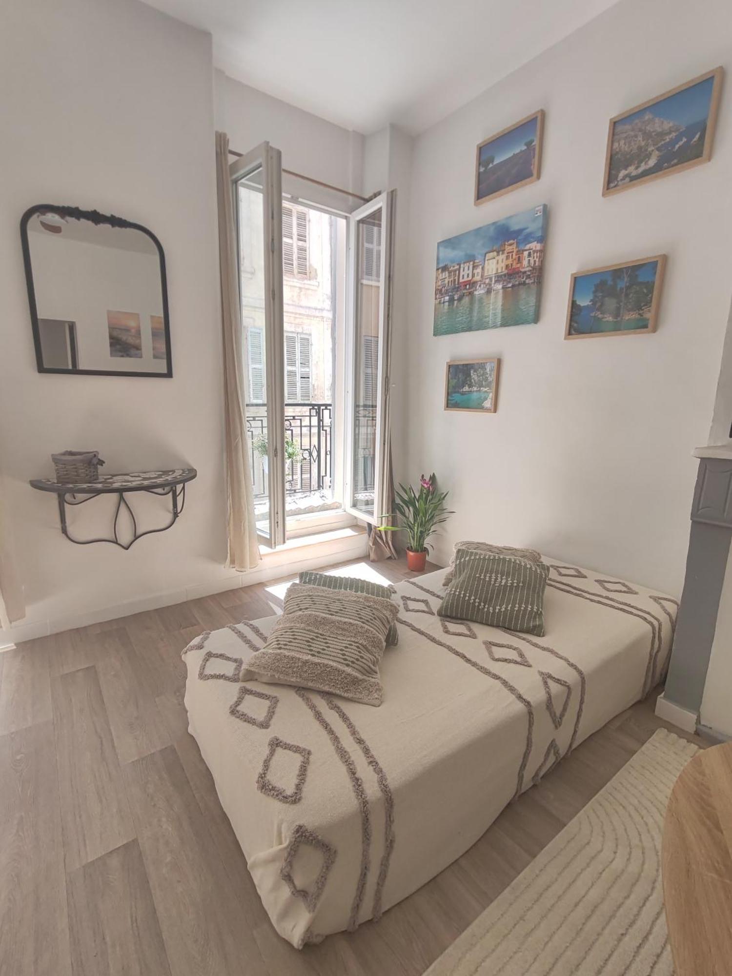 Appartement T3 Grand Balcon Au Coeur Du Vieux Port à Marseille Extérieur photo