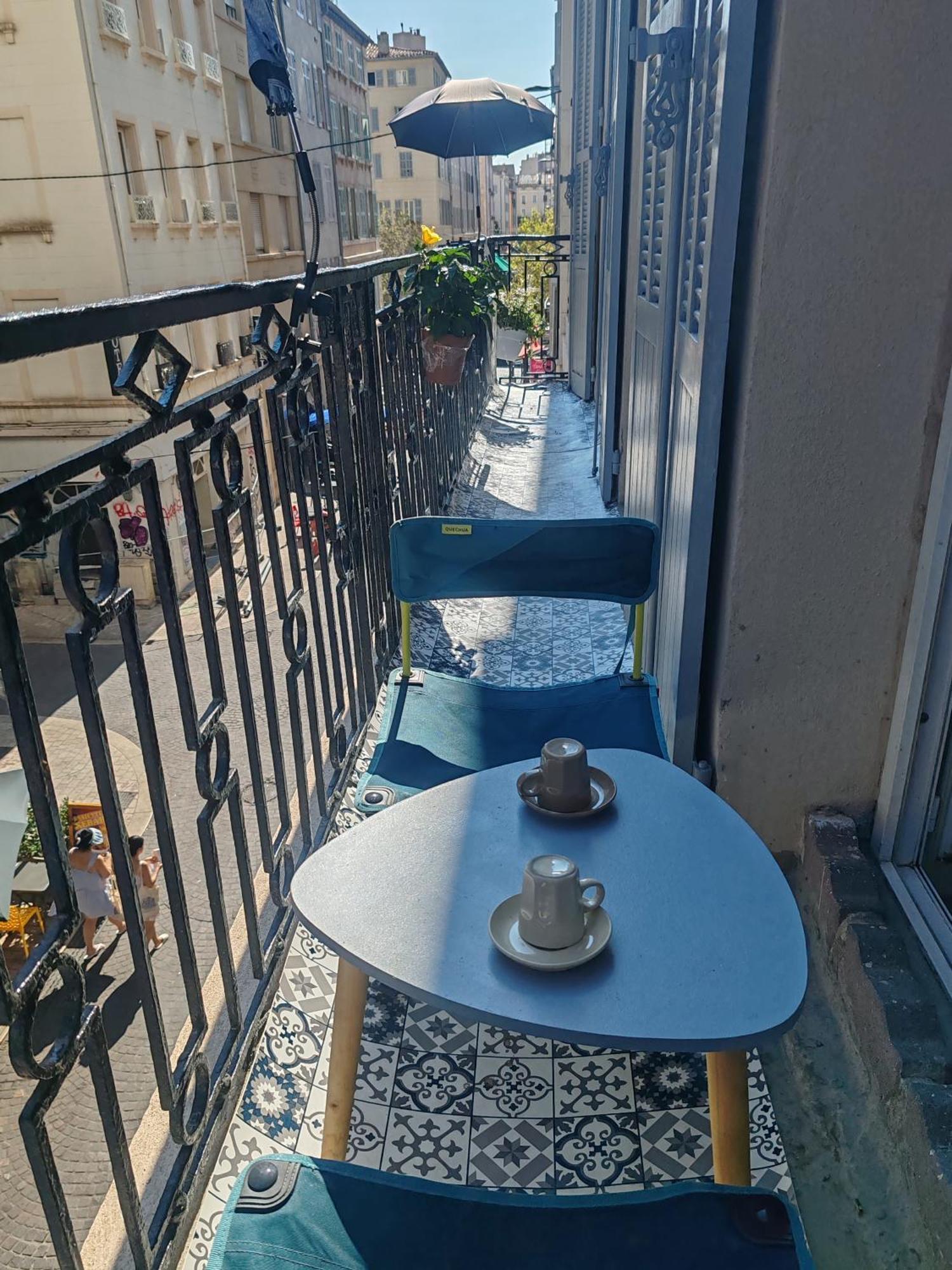 Appartement T3 Grand Balcon Au Coeur Du Vieux Port à Marseille Extérieur photo